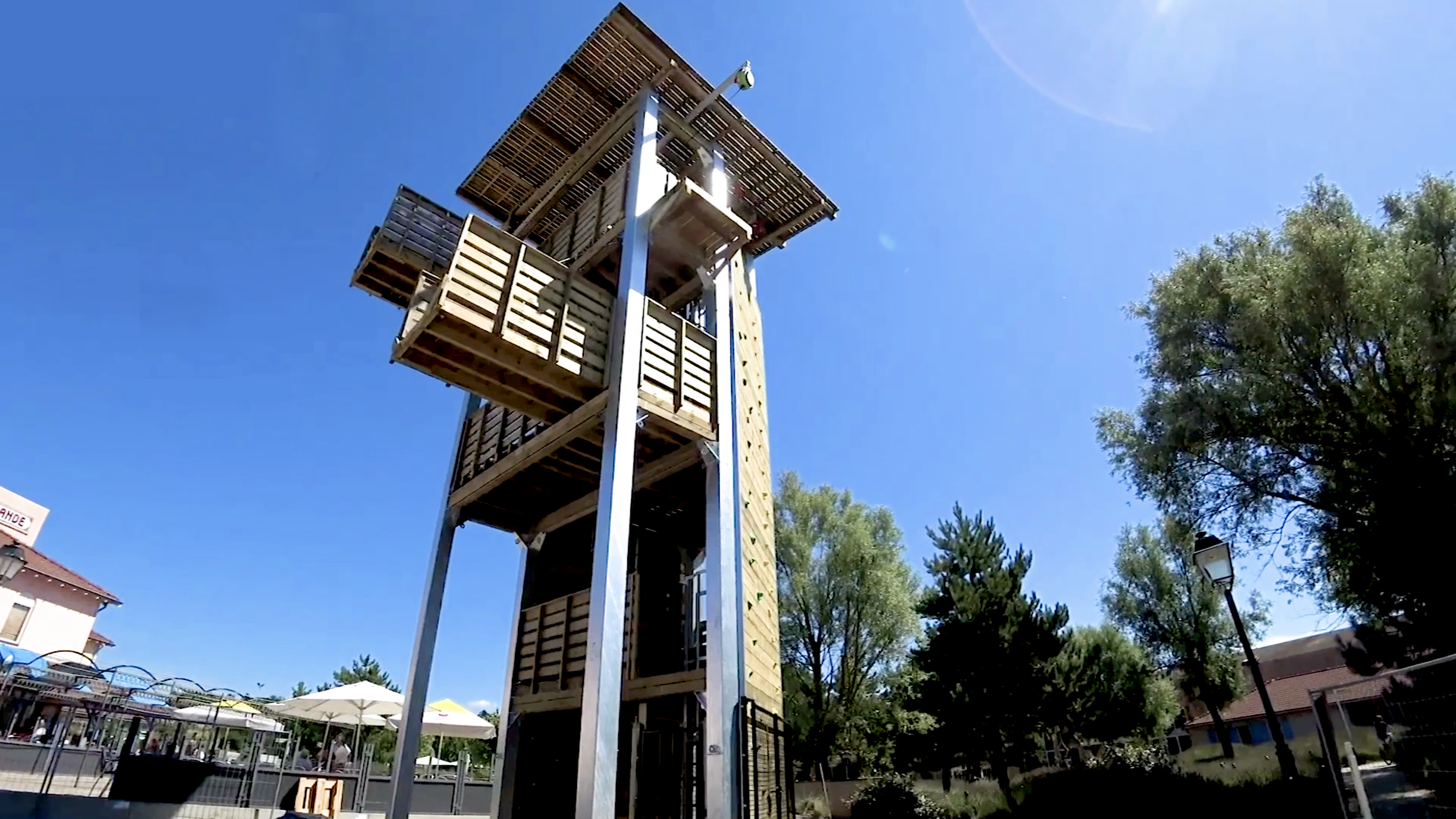 Tour de saut - Center Parc Port Zelande